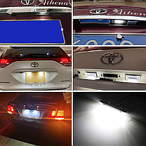 LED підсвітка номера для TOYOTA (Тойота) Corolla 110/120, Crown, Starlet, Vios, Previa, фото 4