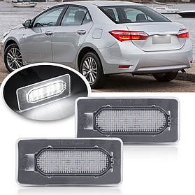 LED підсвітка номера для TOYOTA (Тойота) Corolla (E170) 2014-2019