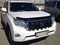 Дефлектор капота (мухобойка) Toyota Land Cruiser Prado 150 2013-2016 (Sim)