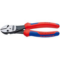 Кусачки боковые Knipex TwinForce® фосфатированные, черного цвета 180 mm Knipex 73 72 180