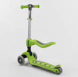 Самокат-біговел триколісний Best Scooter Maxi, Зелений 07196, фото 6