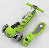 Самокат-біговел триколісний Best Scooter Maxi, Зелений 07196, фото 8