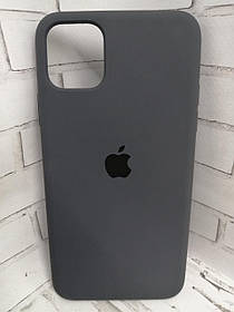 Чохол на iPhone 11 Pro Max накладка бампер протиударний Original Soft Case Charcoal Grey