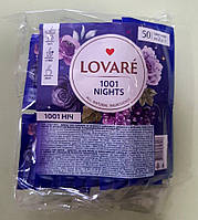 Чай Lovare 1001 ніч 50 пакетів суміш чорного та зеленого