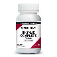 Ферменти для травлення, Enzyme Complete DPP-IV With ISOGEST, Kirkman Labs, 90 капсул
