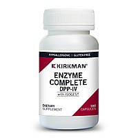 Ферменти для травлення, Enzyme Complete DPP-IV With ISOGEST, Kirkman Labs, 180 капсул