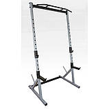 Стійки під штангу профіль 50х50 зі страховкою + турнік, фото 3