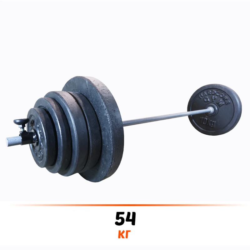 Штанга пряма 150 см  набірна 54 кг, фото 1