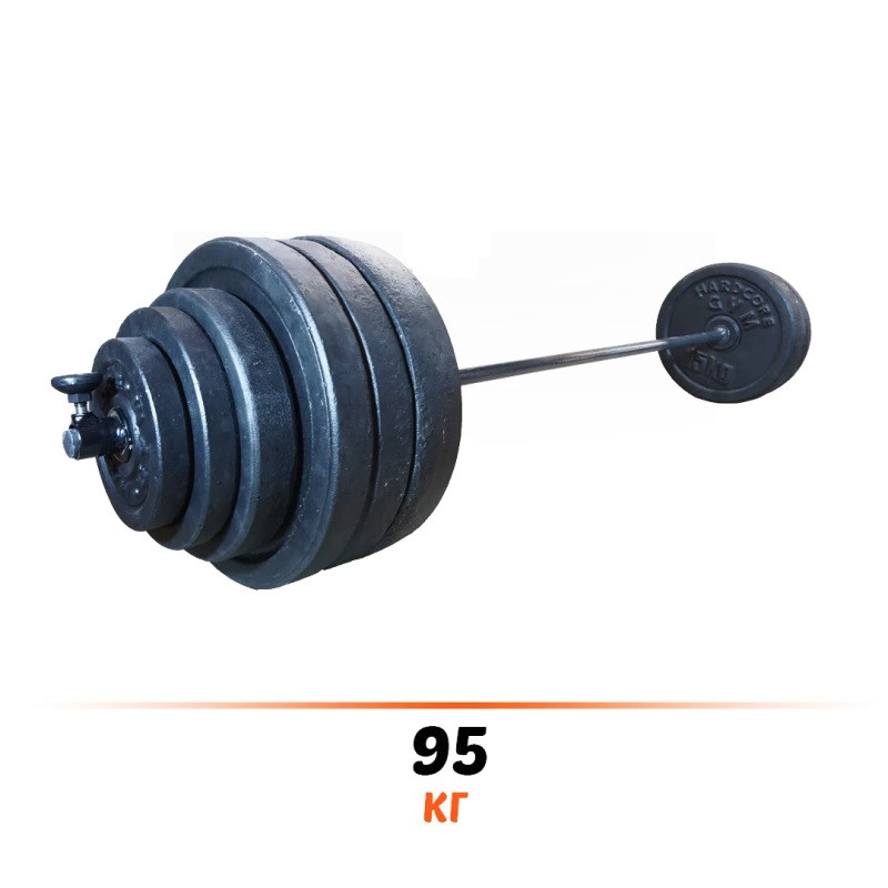 Штанга пряма 180 см набірна 95 кг, фото 1