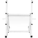 Стійка підставка підлогова під штанги грифи млинці 115х85 см, фото 2