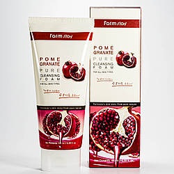 Пінка для вмивання з гранатовим екстрактом Farmstay Pomegranate Pure Cleansing Foam 180 мл