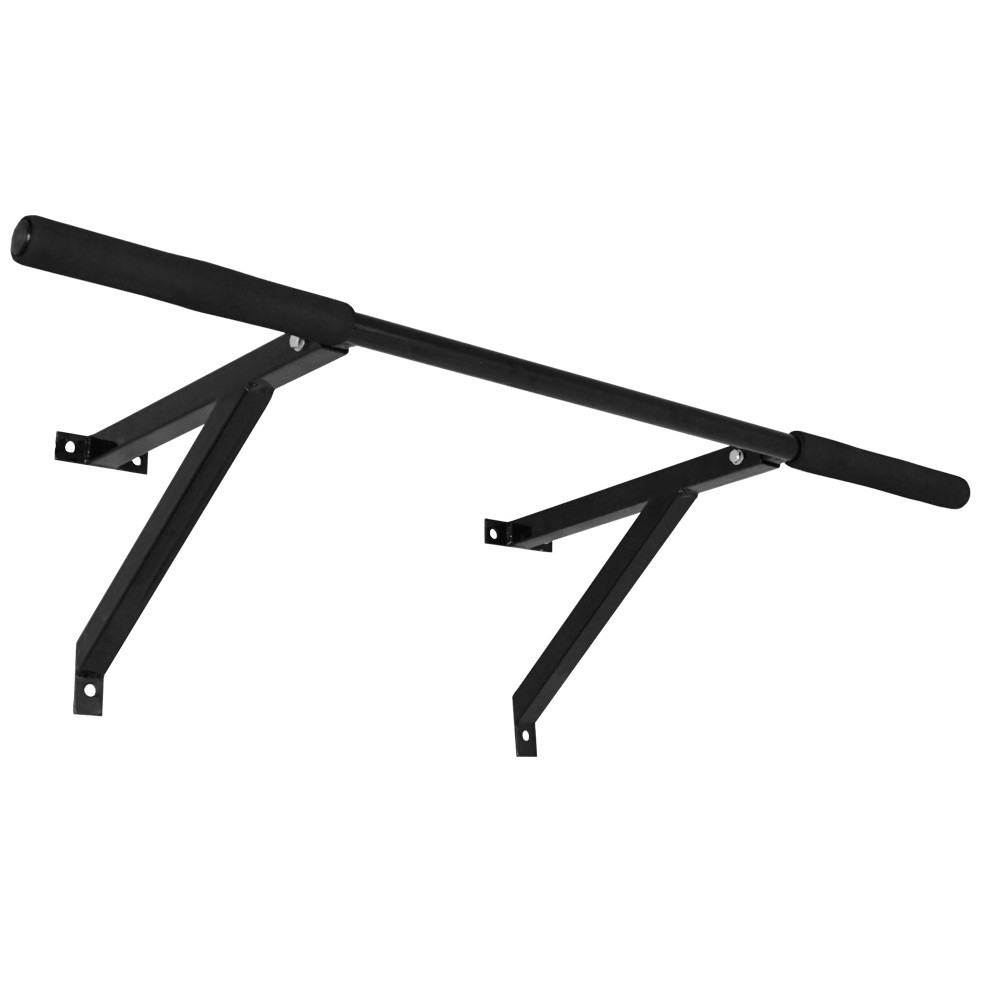 Турнік спортивний з прямою поперечиною 40 см настінний наддверний до 200 кг, фото 1