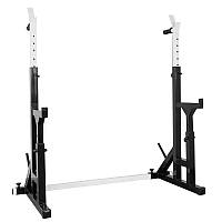Стійки під штангу регульовані для присідань жиму лежачи або стоячи до 200 кг + страховка + бруси