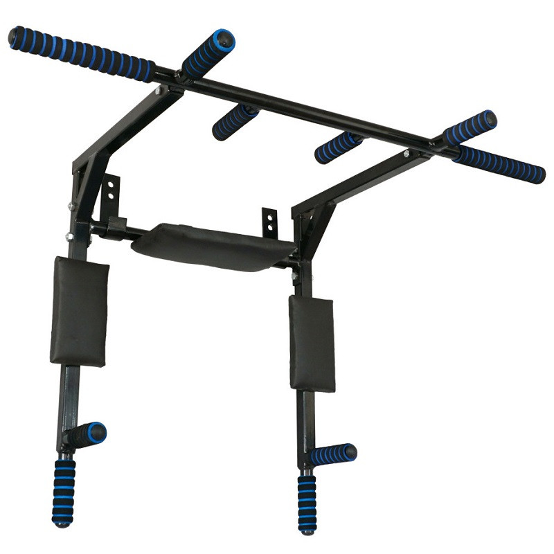 Турник спортивний 3 в 1 №3 з прямою поперечиною до 150 кг настінний + бруси + прес R_2025, фото 1