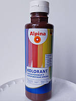 Колорант для дисперсионных красок Alpina Kolorant Dunkelbraun (тёмно-коричневый) 0,5л