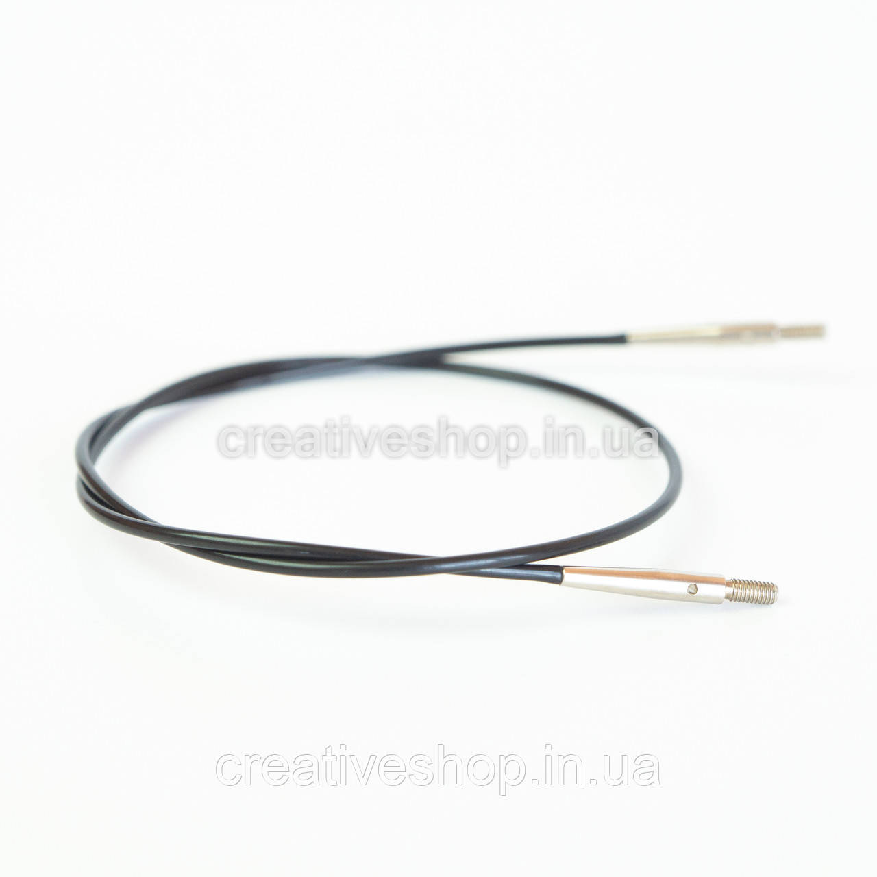 Кабель 60 чорний обертовий для стандартних спиць Lykke, фото 1