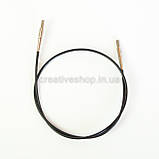 Кабель 60 чорний обертовий для стандартних спиць Lykke, фото 4