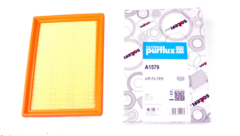 Фільтр повітряний Purflux A1579 Chevrolet Aveo (T300)