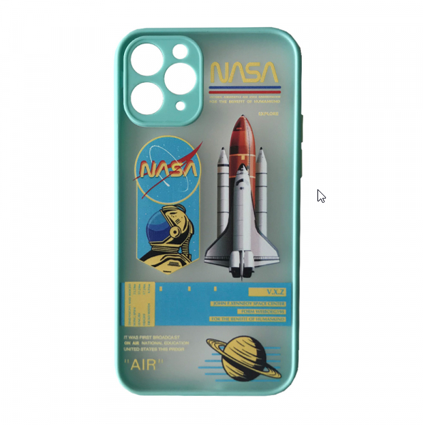 Apple iPhone 11 Pro Max Чохол-накладка GENERATION NASA Shuttle Mint