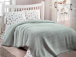 Покривало літнє Do&Co Dantelli Pike Yesil 220*240 Turkey