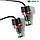 Ангельські очі LED Маркер для BMW H8 120W BMW E60 E70 E71 E87 E90 E92 F01 (2*120W Cree) Червоний, фото 4