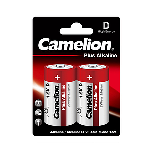 Батарейки D (LR20) Camelion Plus Alkaline (2шт.)