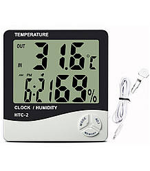 Цифровий термомогігрометр з датчиком HTC-2 (N004851)