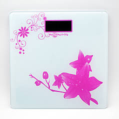 Ваги електронні для підлоги Domotec MS-1604 до 180 кг Flower (Niz13414)