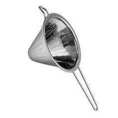 Друшляк конічний з нержавіючої сталі Empire Ø 220 мм (Niz13153)