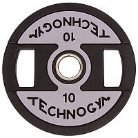 Блины (диски) полиуретановые TECHNOGYM 51 мм10 кг