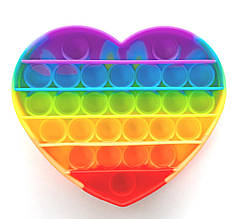Іграшка Pop it! Попит антистрес Серце (Niz12723)