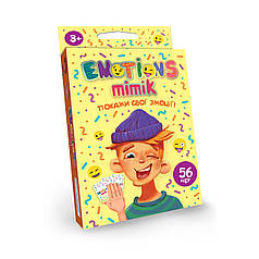 Настільна гра вікторина Emotions Mimik, Danko Toys