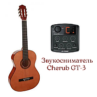 Гітара класична Salvador Cortez SC-144 + Cherub GT-3 Pream