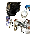 Поршнева квадроцикла 125 150 TTR Delta ATV ЦПГ у зборі циліндр 54 мм L69 P14 LP, фото 6
