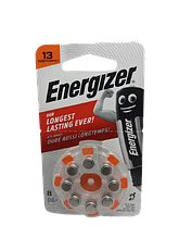 Батарейка кнопкова G05 ZA13 8шт 1.45V Energizer для слухових апаратів