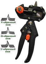 Прищепний Секатор Grafting Tool+ 3 ножі, фото 3