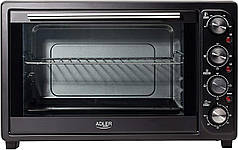 Електрична духовка 2000W піч Adler AD 6010 45л Чорний (N111484)