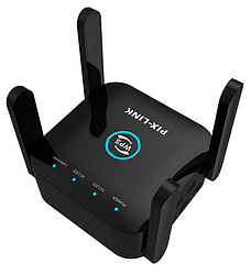 Репітер Wi-Fi PIX-LINK LV-AC24 1200 Мбіт/с 5ГГц Black