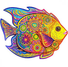 Дерев'яна іграшка Пазли MD 1621 Рибка (N018320)