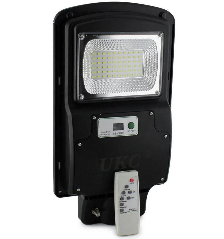 Ліхтар вуличний на стовп з пультом UKC Solar Street Light R1 1VPP