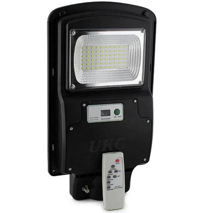 Ліхтар вуличний на стовп з пультом UKC Solar Street Light R1 1VPP, фото 1