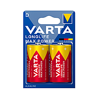 Батарейки D (LR20) Varta Longlife Max Power Alkaline (2шт.)