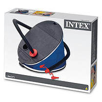 Насос ножний Intex 68610 для надувних кіл, матраців, фото 6