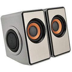 Колонки комп'ютерні USB FT-2048 Сірі (N015957)