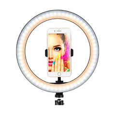 Кільцева лампа для селфі Ring MJ333 LED RGB, USB, 30cm