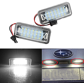 LED підсвітка номера для SUBARU (Субару) Impreza, Legacy, Crosstrek, WRX