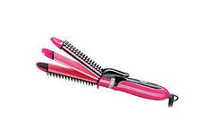Плойка стайлер для волосся гофре 3 в 1 Gemei GM 2922 Pink (N007711)