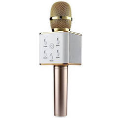 Бездротовий мікрофон караоке Q7 Gold (N006581)
