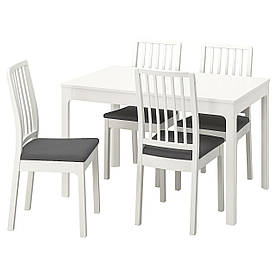IKEA Стіл і 4 стільці EKEDALEN / EKEDALEN (594.294.10)