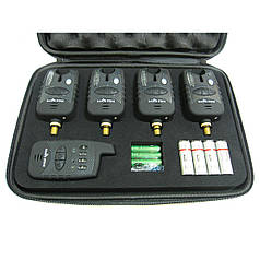 Набір сигналізаторів клювання з пейджером 4 + 1 SF23657 (N005455)